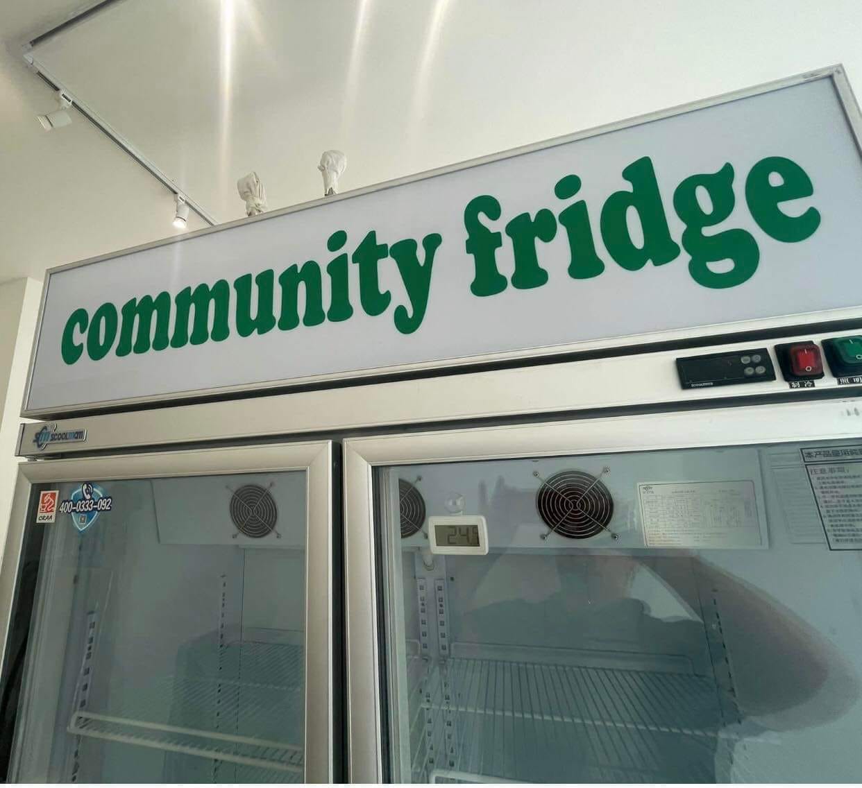 We got our community fridge! September 2022 Worthing Soup Kitchen